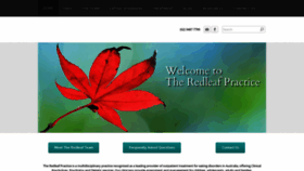 What Theredleafpractice.com website looked like in 2020 (4 years ago)