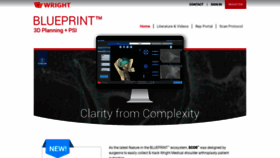 What Tornierblueprint.com website looked like in 2020 (4 years ago)