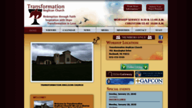 What Transformationac.org website looked like in 2020 (4 years ago)