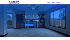 What Thecarpetpro.com website looked like in 2020 (4 years ago)