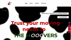 What Themooovers.com website looked like in 2020 (4 years ago)