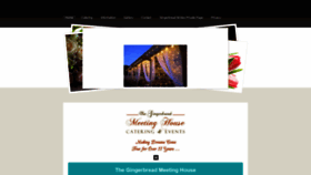 What Thegingerbreadmeetinghouse.com website looked like in 2020 (4 years ago)