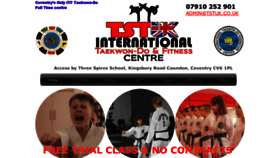 What Tstmartialarts.com website looked like in 2020 (4 years ago)