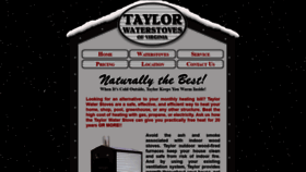 What Taylor-waterstoves.com website looked like in 2020 (4 years ago)