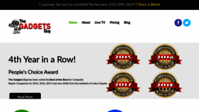 What Thegadgetsguy.com website looked like in 2020 (4 years ago)