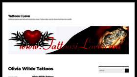 What Tattoosilove.com website looked like in 2020 (4 years ago)