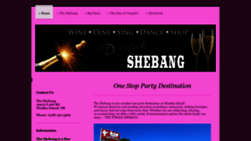 What Theshebanggrandlake.com website looked like in 2020 (4 years ago)