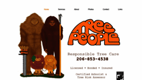 What Treepeoplenw.com website looked like in 2020 (4 years ago)