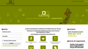 What Tutoring.es website looked like in 2020 (4 years ago)