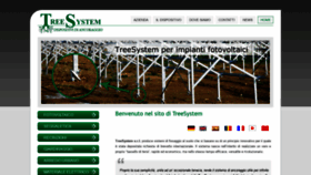 What Treesystem.it website looked like in 2020 (6 years ago)