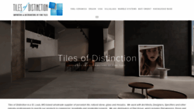 What Tilesofdistinction.com website looked like in 2020 (4 years ago)