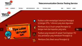 What Telkomtesthouse.co.id website looked like in 2020 (4 years ago)