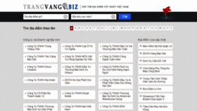 What Trangvang.biz website looked like in 2020 (4 years ago)