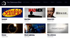 What Thetelevisionpilot.com website looked like in 2020 (4 years ago)