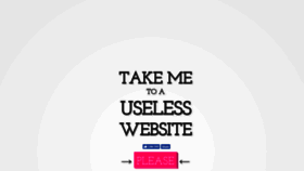 What Theuselessweb.site website looked like in 2020 (4 years ago)