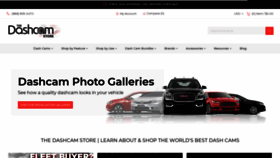 What Thedashcamstore.com website looked like in 2020 (4 years ago)