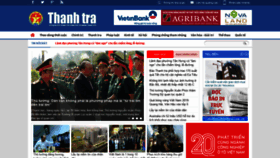 What Thanhtra.com.vn website looked like in 2020 (4 years ago)