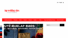What Topweddingsites.com website looked like in 2020 (4 years ago)