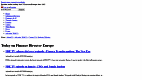 What The-financedirector.com website looked like in 2020 (4 years ago)