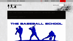 What Thebaseballschoolstore.com website looked like in 2020 (4 years ago)