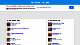 What Tainhac123.com website looked like in 2020 (4 years ago)