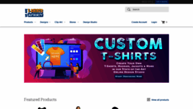 What Tshirtsauthority.com website looked like in 2020 (4 years ago)