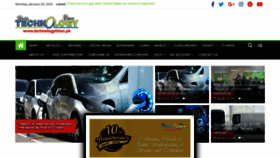 What Technologytimes.pk website looked like in 2020 (6 years ago)