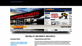 What Tapautoparts.com website looked like in 2020 (4 years ago)