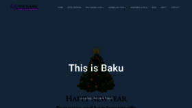 What Thisisbaku.az website looked like in 2020 (4 years ago)