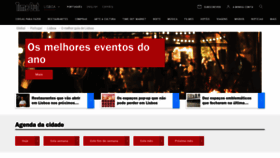 What Timeout.pt website looked like in 2020 (4 years ago)