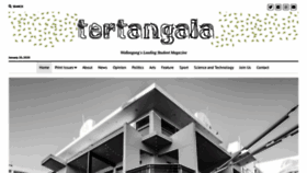 What Tertangala.net website looked like in 2020 (4 years ago)