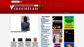 What Thevincentian.com website looked like in 2020 (4 years ago)