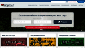 What Transvias.com.br website looked like in 2020 (4 years ago)