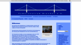 What Tumorzentrum-dresden.de website looked like in 2020 (4 years ago)