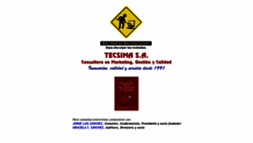 What Tecsima.com.ar website looked like in 2020 (4 years ago)