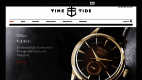 What Timeandtidewatches.com website looked like in 2020 (6 years ago)
