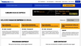 What Trabalhabrasil.com.br website looked like in 2020 (4 years ago)