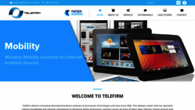 What Telefirm.com.au website looked like in 2020 (4 years ago)