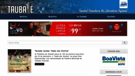 What Taubate.com.br website looked like in 2020 (4 years ago)