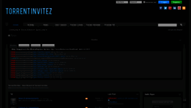 What Torrentinvitez.com website looked like in 2020 (4 years ago)