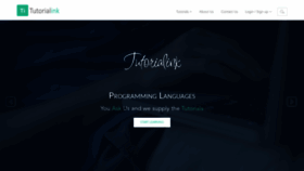 What Tutorialink.com website looked like in 2020 (5 years ago)