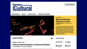 What Terceracultura.cl website looked like in 2020 (4 years ago)