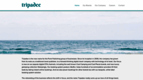 What Tripadee.co website looked like in 2020 (4 years ago)
