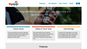 What Triplingo.com website looked like in 2020 (4 years ago)