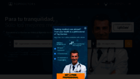 What Topdoctors.com.co website looked like in 2020 (4 years ago)