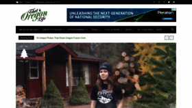What Thatoregonlife.com website looked like in 2020 (4 years ago)