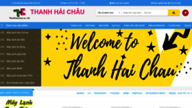 What Thanhhaichau.com website looked like in 2020 (4 years ago)