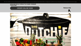 What The-dutchie.com website looked like in 2020 (4 years ago)