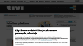 What Tivi.fi website looked like in 2020 (4 years ago)