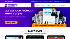 What Themeseye.com website looked like in 2020 (4 years ago)